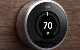 A Nest thermostat